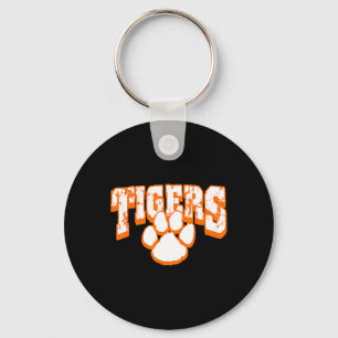 Porte-clés Mascotte de l'esprit scolaire des Tigers retour à