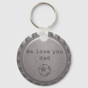 Porte-clés Masculine Moderne Argent Bouteille en métal Casque