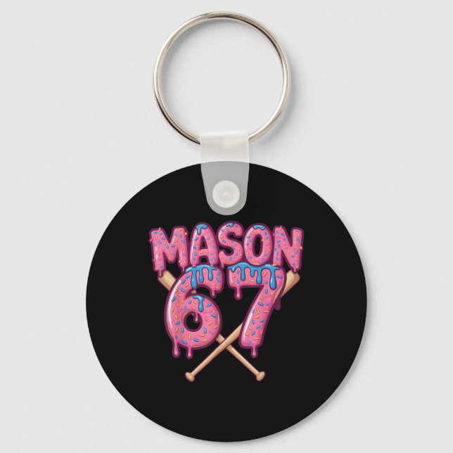 Porte-clés Mason 67 Funny Ice Cream Drip Bysebyll Meme  (Recto)