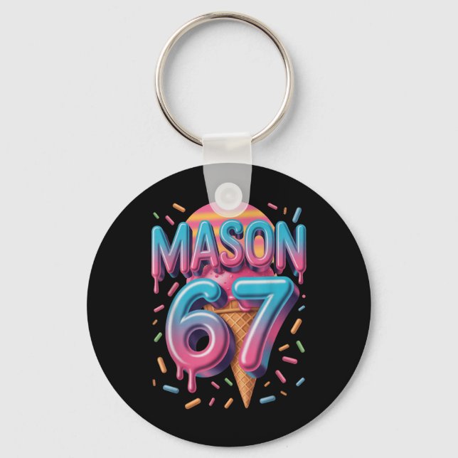Porte-clés Mason 67 Meme Ice Cream Bysebyll Drip _1  (Recto)