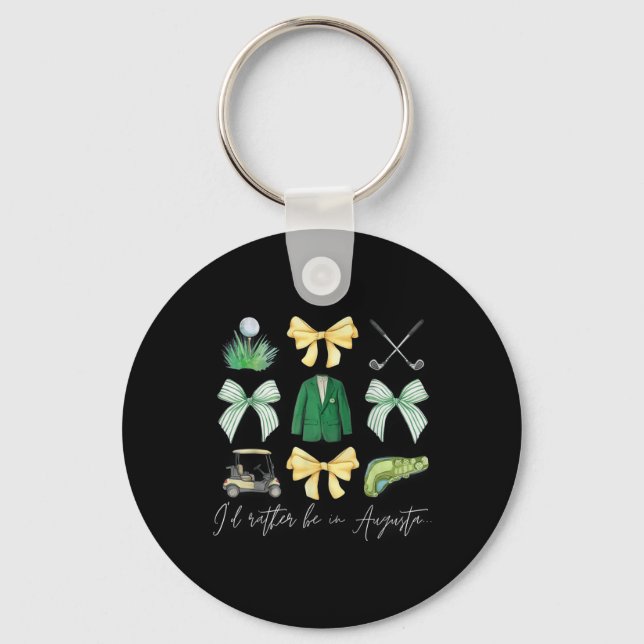 Porte-clés Master Lets Partee Golf Tournament Coquette Bow Wo (Recto)