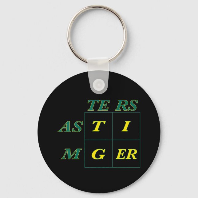 Porte-clés Masters de Tiger Goat Woods (Recto)