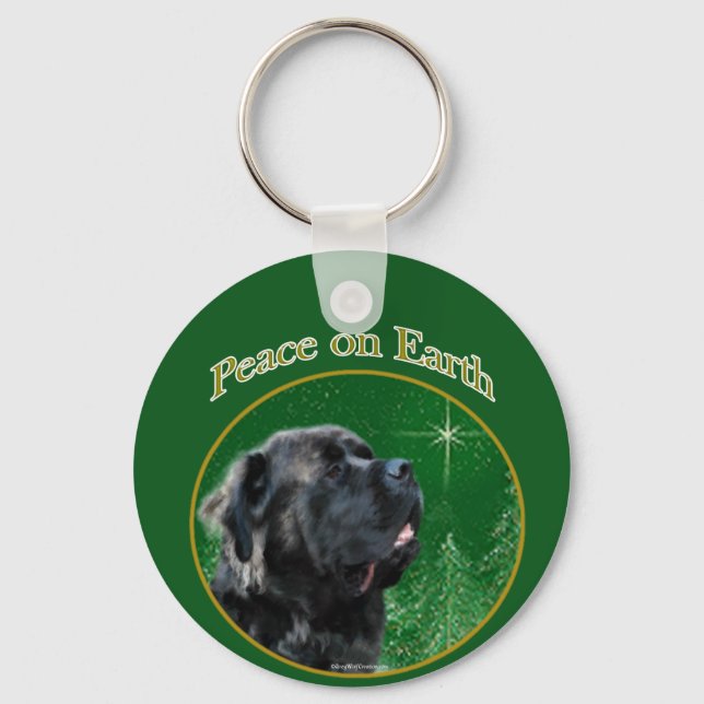 Porte-clés Mastiff (fluffy) Peace (Recto)
