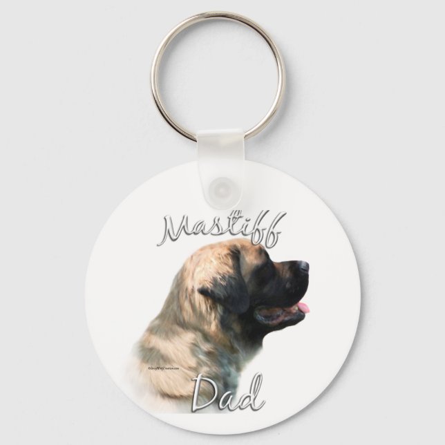 Porte-clés Mastiff (peluche) Papa 2 (Recto)