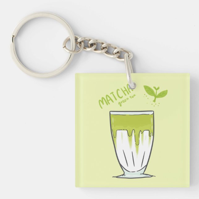 Porte-clés Matcha (Devant)