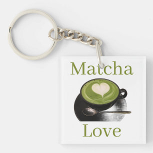 Porte-clés Matcha Love