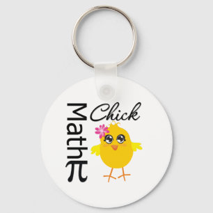 Porte-clés Math Chick