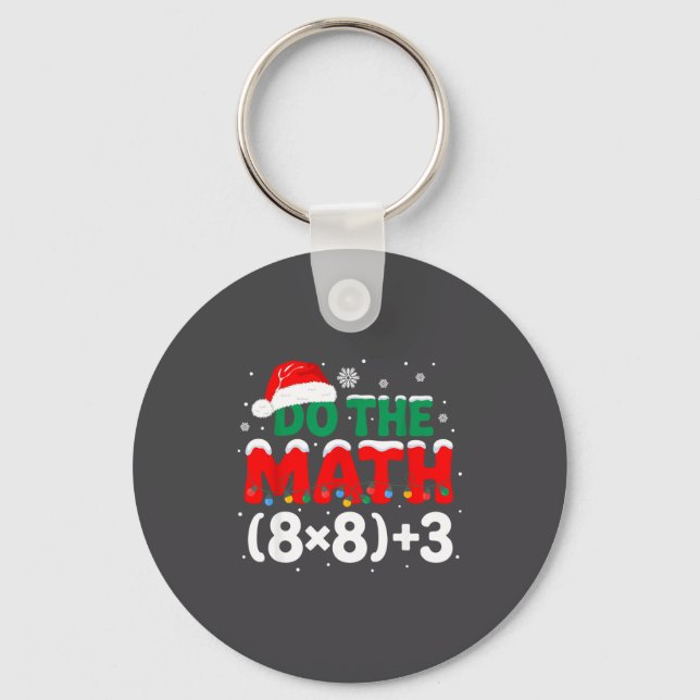Porte-clés Math Do 67 Teacher Humor Gift (Recto)