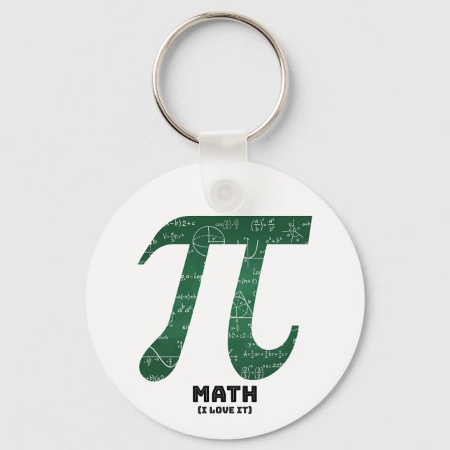 Porte-clés Math I Love It - Citations scientifiques (Recto)