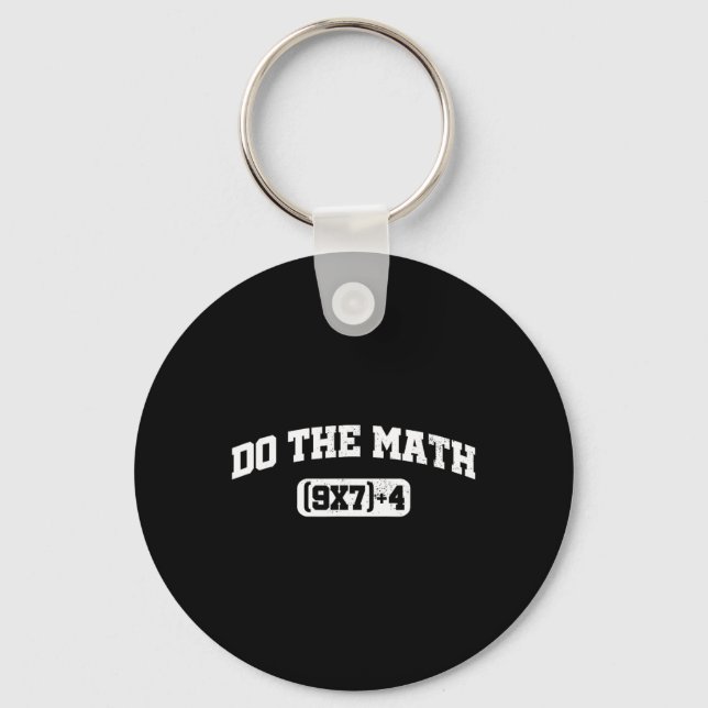 Porte-clés Math Meme, Math 67 Meme, Funny Six Seven Teacher S (Recto)