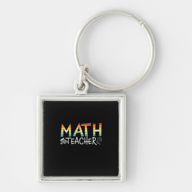 Porte-clés Math Teacher (Devant)