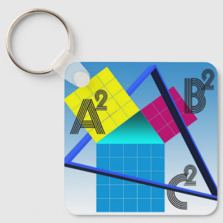 Porte-clés Mathématiques colorées