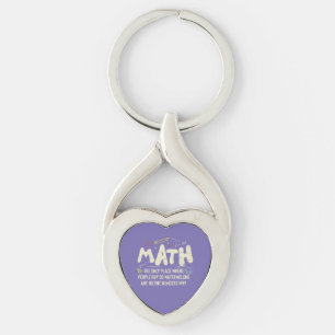 Porte-clés Mathématiques Mathématiques Mathématiques Math Ens