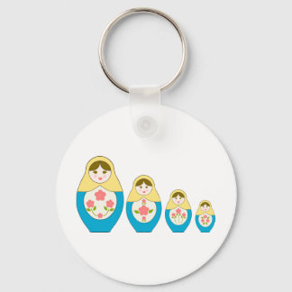 Porte-clés Matryoshka Poupées russes de nidification