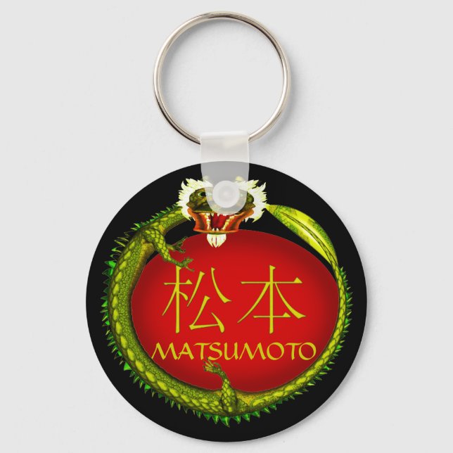 Porte-clés Matsumoto Monogram Dragon (Recto)