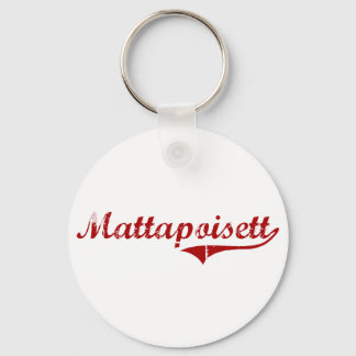 Porte-clés Mattapoisett Massachusetts Design classique