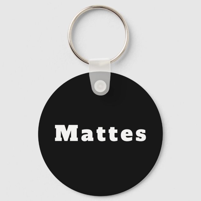 Porte-clés Mattes (Recto)