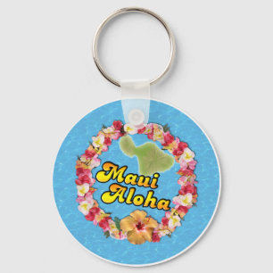 Porte-clés Maui Aloha