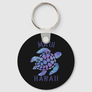 Porte-clés Maui, Hawaii Beach Design _ Cadeau de tortue triba