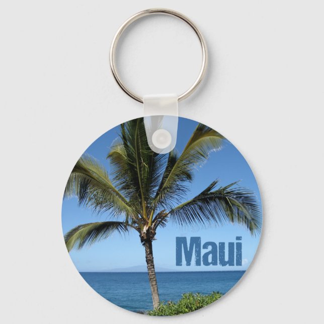Porte-clés Maui Hawaii Beautiful Island Photography Beach (Recto)