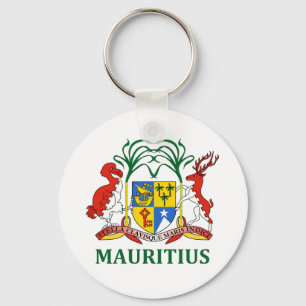 Porte-clés mauritius - emblème/drapeau/armoiries/symbole