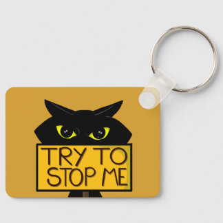 Porte-clés Mauvais Boogie -Le Chat- "Essayer De" KeyChains dr