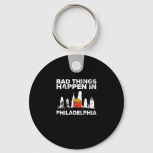 Porte-clés Mauvais sort Philadelphie Halloween Éffrayant Trum