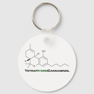Porte-clés Mauvaise herbe THC