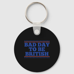 Porte-clés Mauvaise journée pour être britannique Drôle brita