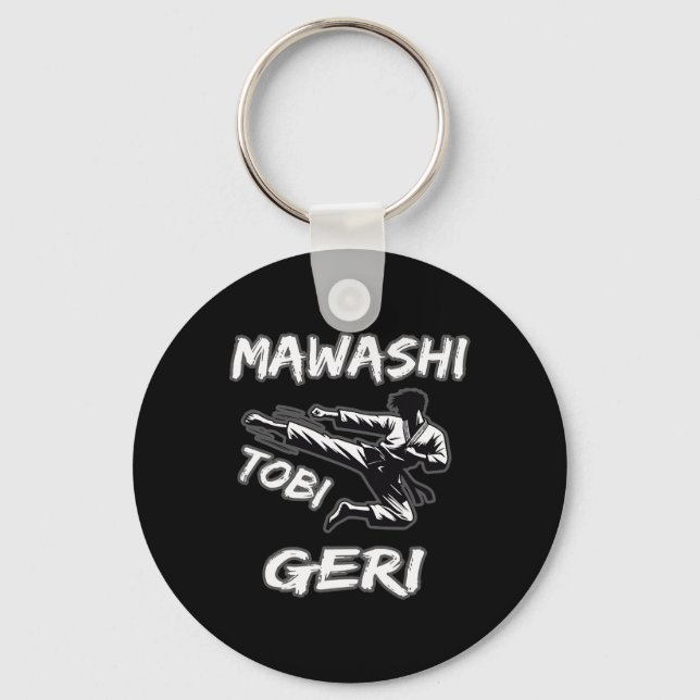 Porte-clés Mawashi Tobi Geri (Recto)