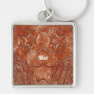 Porte-clés MAX ~ Noir blanc Brown ~