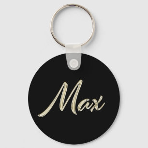Porte-clés Max Whitegold Button