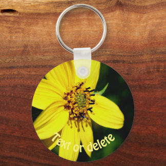 Porte-clés Maximilian Fleur de tournesol Personnalisé