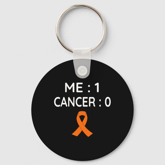 Porte-clés Me 1 Cancer 0 Leucémie (Recto)