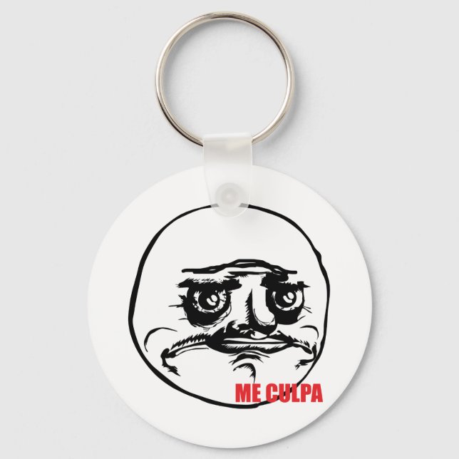 Porte-clés Me Culpa - Keychain (Recto)