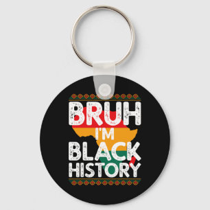 Porte-clés Mec je suis Histoire des Noirs T-shirt Célébrez le