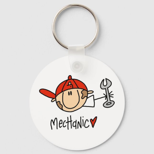 Porte-clés Mécanicien (Recto)
