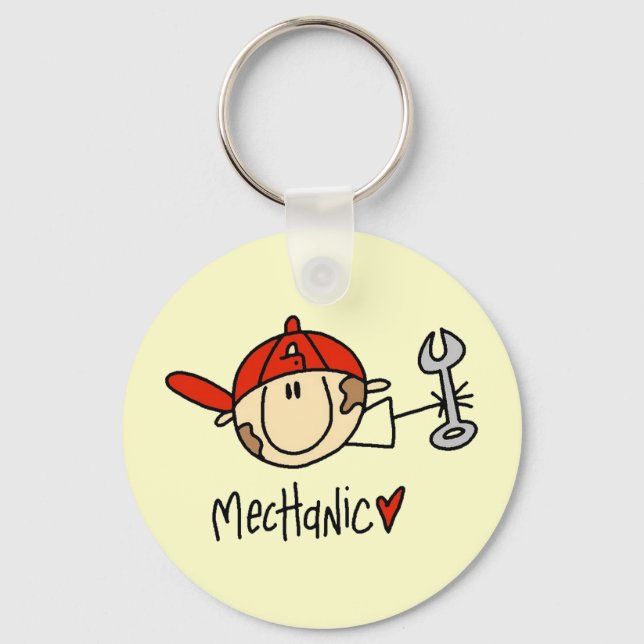 Porte-clés Mécanicien (Recto)