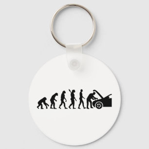 Porte-clés Mécanicien moteur d'évolution