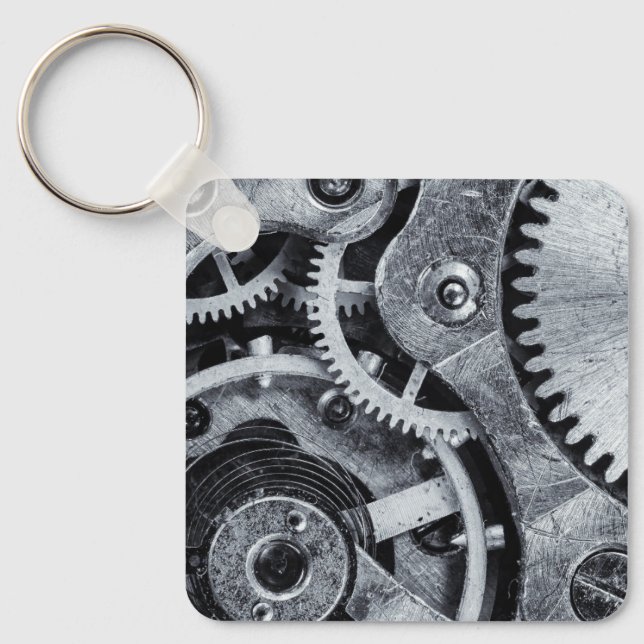 Porte-clés Mécanique des Pièces d'Horlogerie (Recto)