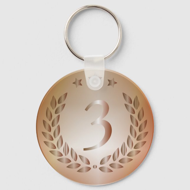 Porte-clés Médaille de bronze (Recto)