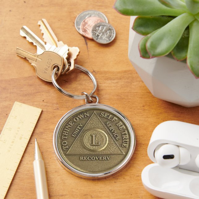 Porte-clés Médaille de rétablissement de 50 ans, étape import (Bureau)