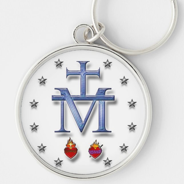 Porte-clés Médaille miraculeuse (Devant)