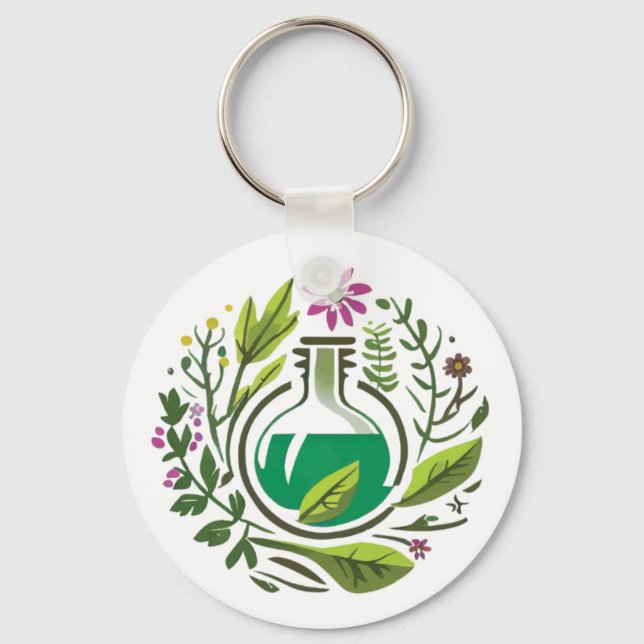 Porte-clés Médecine Herbal (Recto)