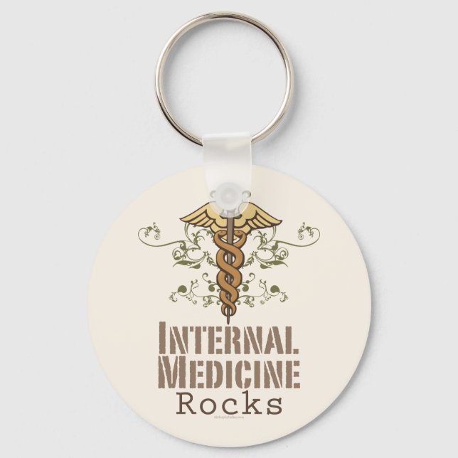 Porte-clés Médecine interne Rocks Caduceus Porte - clé (Recto)