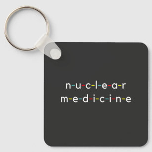 Porte-clés Médecine nucléaire Nucléologie Radiologie amusante