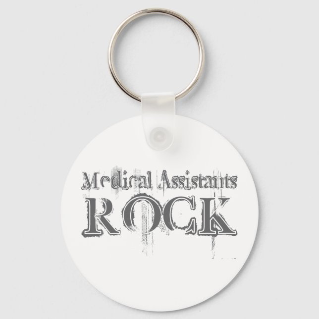 Porte-clés Médicale Assistants Rock (Recto)