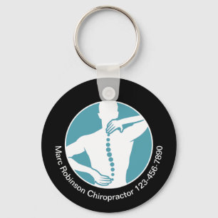 Porte-clés Médicale Chiropractor Spine Porte - clés promotion
