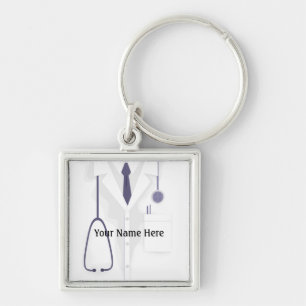 Porte-clés Médicale Lab Coat Jacket Doctor Premium Porte - c