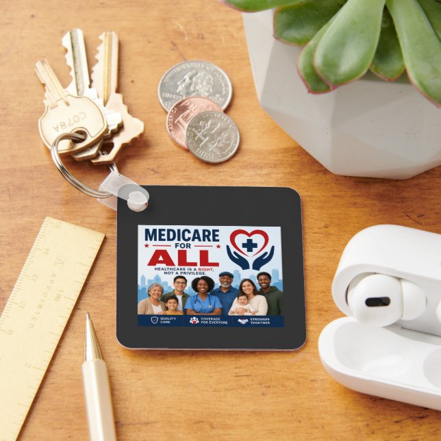 Porte-clés Medicare pour tous (Bureau)